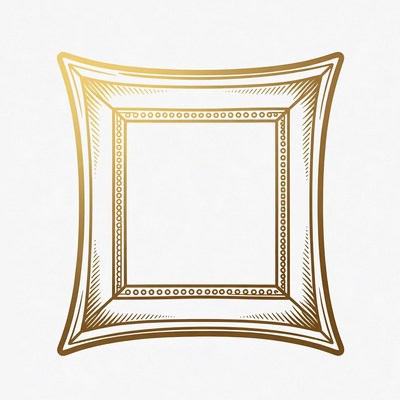 Gold Ornate Picture Frame