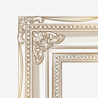 Ornate Gold Picture Frame