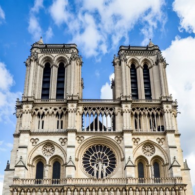 Notre Dame Cathedral facade