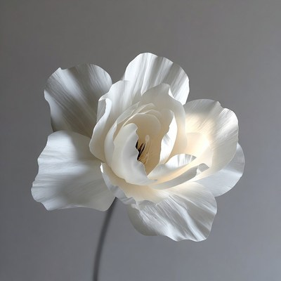 White Paper Flower
