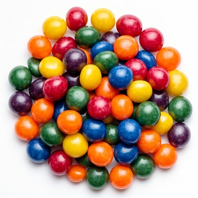 Colorful Candy Balls Pile