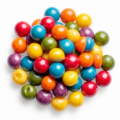 Colorful Candy Balls Pile