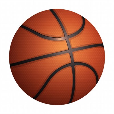 Orange Basketball Illustration