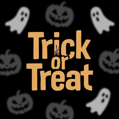 Trick or Treat Halloween Graphic