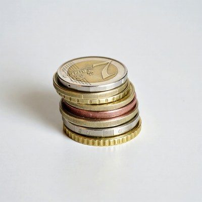 Stack of Euro Coins