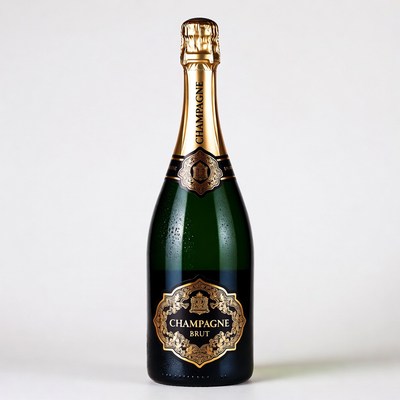 Champagne Brut bottle