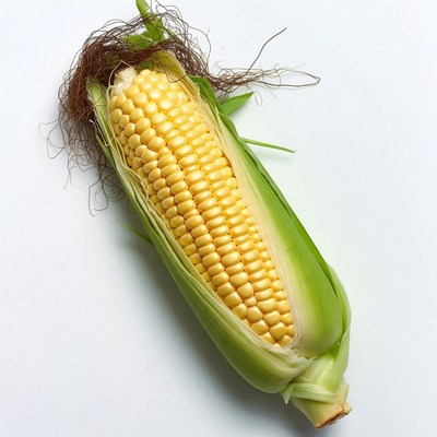 Fresh corn on the cob