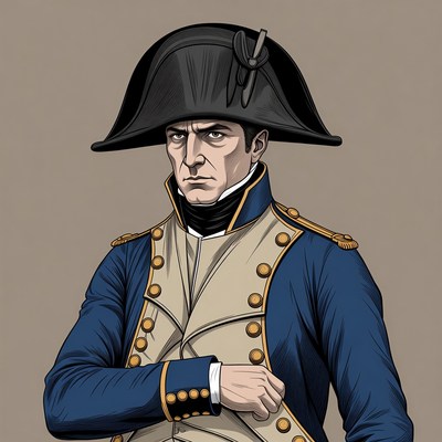 Napoleon Bonaparte in military uniform