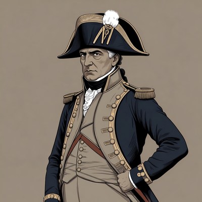 Napoleon Bonaparte in military uniform