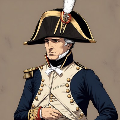 Napoleon Bonaparte in military uniform