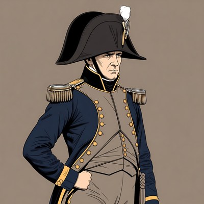 Napoleon Bonaparte in military uniform