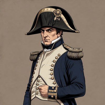 Napoleon Bonaparte in military uniform