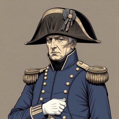 Napoleon Bonaparte in military uniform
