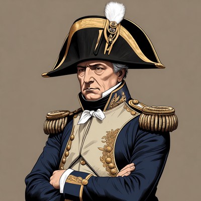 Napoleon Bonaparte in military uniform