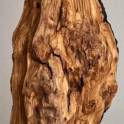 Close-up Olive Wood Slab