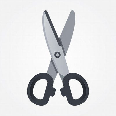 Scissors clipart illustration
