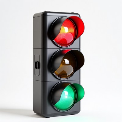Traffic Light on Red