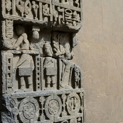 Ancient Indian Temple Stone Carvings