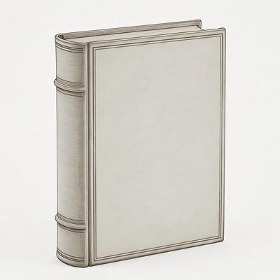 3D Rendered Open Book