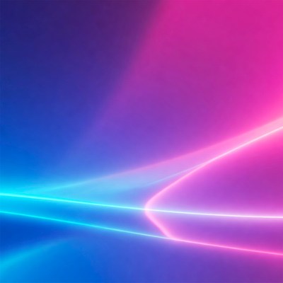 Vibrant Blue Pink Neon Gradient Background