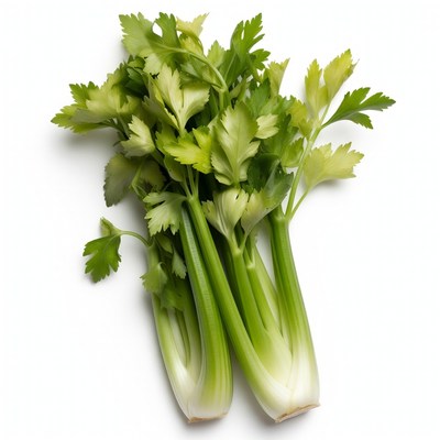 Fresh Celery Stalks Bunch