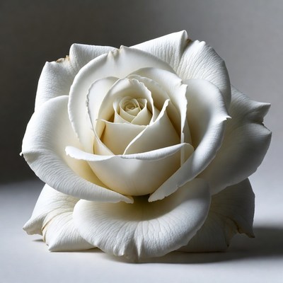 White Rose Closeup