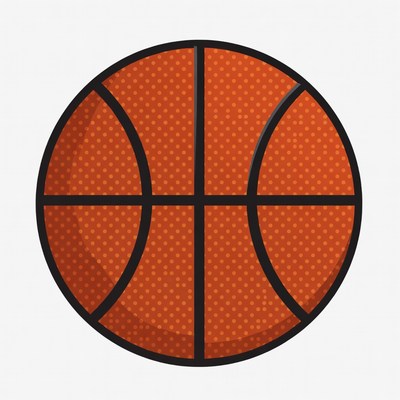 Basketball clipart illustration