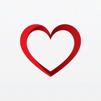 Red Heart Illustration