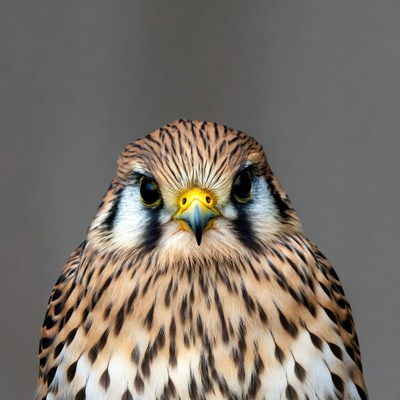 Close-up of Kestrel Falcon
