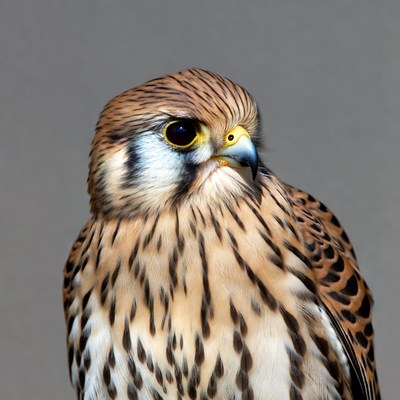 American Kestrel Bird Portrait