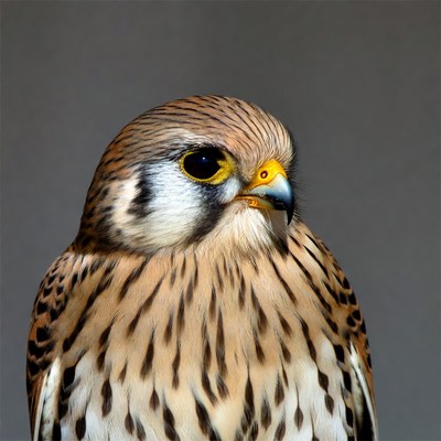 Close-up American Kestrel Falcon