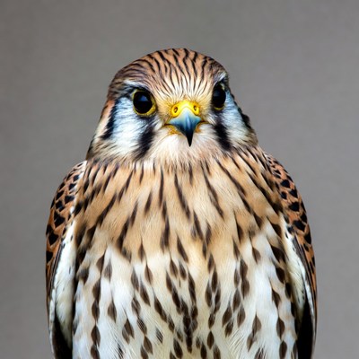 American Kestrel Facing Forward