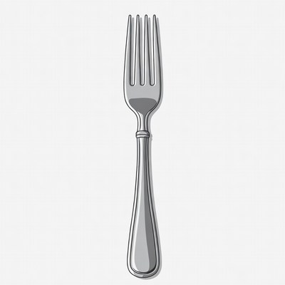 Silver Fork Illustration