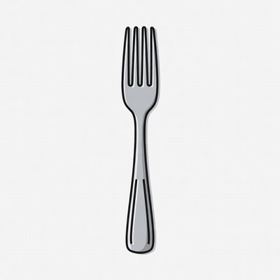 Silver Fork Illustration