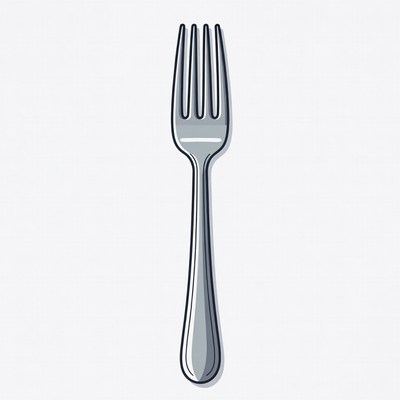 Silver Fork Illustration