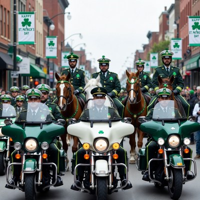 St. Patrick's Day Police Parade