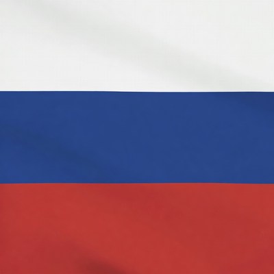Russian Flag Waving