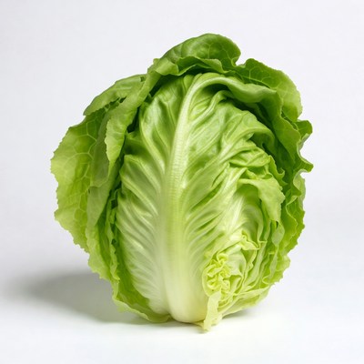 Fresh Green Cabbage Head