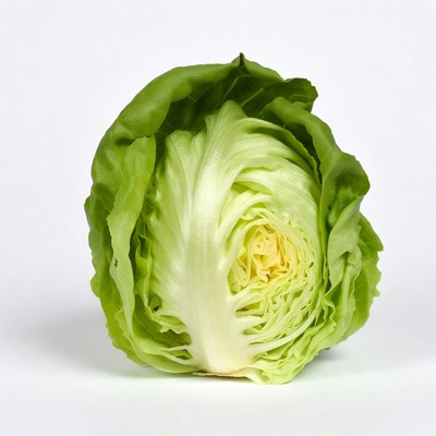 Fresh Green Cabbage Head