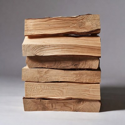 Stack of Firewood Logs