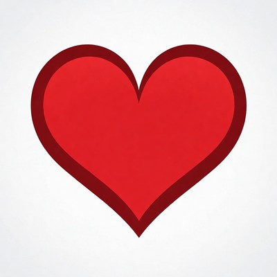 Red heart illustration