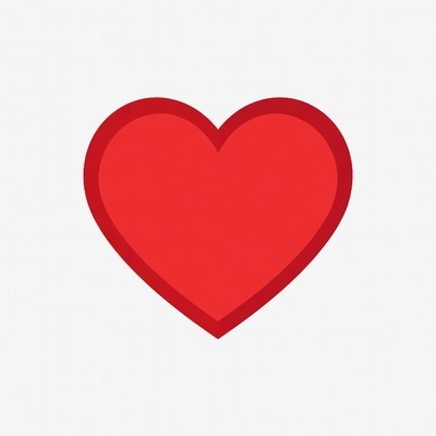 Red heart icon