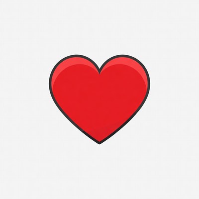Red heart illustration