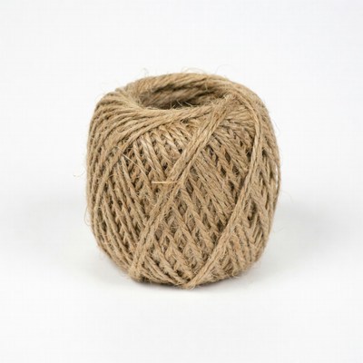 Twine Ball on White Background