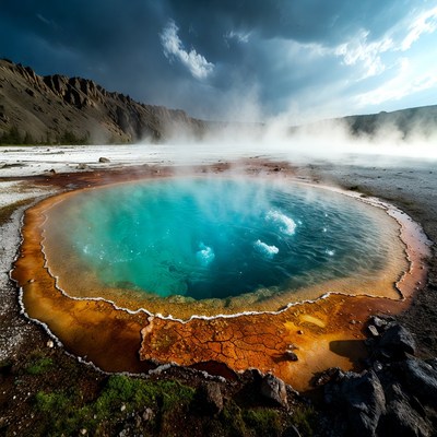 Grand Prismatic Spring Yellowstone