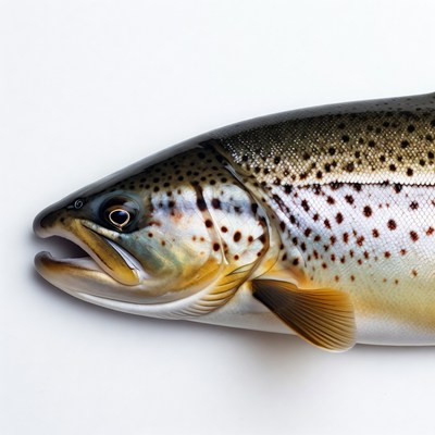 Rainbow Trout Fish Closeup