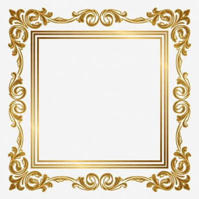 Ornate Gold Ornamental Frame