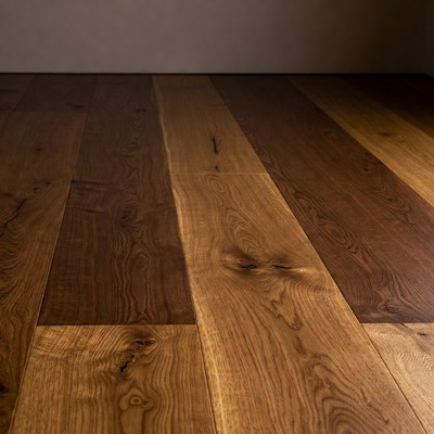 Dark Oak Hardwood Floor
