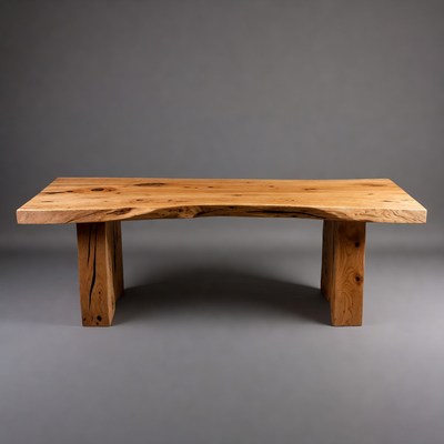 Live Edge Oak Dining Table