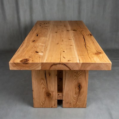 Rustic Wooden Dining Table